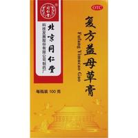 同仁堂 Tongrentang Chinese Medicine  复方益母草膏100克 调经养血化瘀生新用于血瘀气滞引起的月经不调