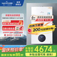 小松鼠 squirrel 燃气壁挂炉恒温板换式地暖生活水两用壁挂炉天然气地暖暖气片供暖app远程操控Q3D系列