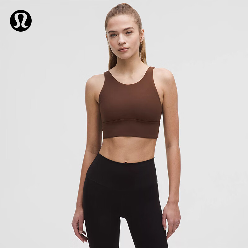 lululemon丨Align™ 女士高领口运动内衣 B/C LW2EKFS 熔岩棕 S /6