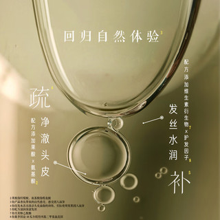 发之食谱 Hair Recipe梨谱润泽柔滑洗发水530ml*2去屑洗发露发丝柔顺男女士