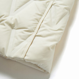 波司登冬季鹅绒羽绒服女轻薄立领蓬松气质束腰显瘦外套B30134142 白桦色8119 175/96A