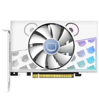 盈通 RX 6500 XT 4G D6 萌宠 显卡 4GB 白色