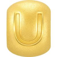 周生生 黄金转运珠Charme宝贝字母U不含手链绳92915C定价