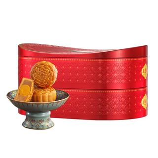 五芳斋 WU FANG ZHAI五芳福宝广式月饼礼盒800g 中秋月饼礼盒 中华老字号