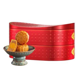 五芳斋 WU FANG ZHAI五芳福宝广式月饼礼盒800g 中秋月饼礼盒 中华老字号