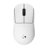 罗技 logitech G)GPW4代小狗版无线游戏鼠标狗屁王四代轻量化小手51g吃鸡FPS英雄联盟cs2三角洲 GPW4小狗版-白色