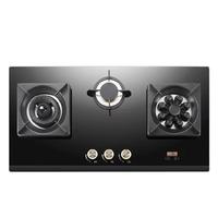  冈田 一级能效 三眼燃气灶  天然气