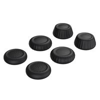 JSAUX几硕适用任天堂Switch2 Joy-Con摇杆帽 蘑菇头保护套 NS2代 Joycon配件 黑色