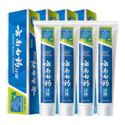 云南白药 经典薄荷清香型牙膏 150g*4支+45g*2支