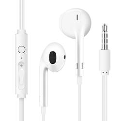 纽曼 LK06 半入耳式有线耳机 白色 3.5mm