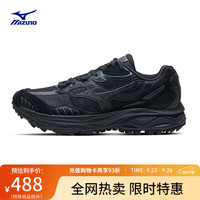 美津浓（MIZUNO）山系户外登山鞋复古缓震防滑轻野鞋透气跑步鞋RACER ADV  01/黑曜石【秋冬版】 42 (270mm)