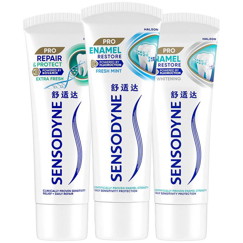  SENSODYNE/舒适达 牙釉质重塑 抗敏感牙膏  常规包装 薄荷