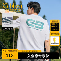 Cabbeen/卡宾 凉感索罗娜 男士短袖T恤