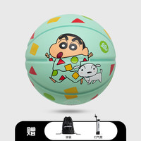 移动端：WildChildClub WCC  蜡笔小新联名篮球店7号橡胶球防滑成人篮球