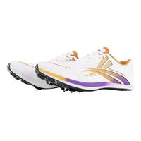 沃兰迪Volanti沃兰迪911黑底闪电钉鞋厚底短跑田径钉子鞋体考比赛男女 闪电紫  41