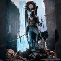 『』PureArts 育碧 刺客信条：Arno 亚诺 1/4 发光雕像