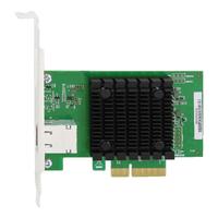 PERCKO PCIeX4万兆单口服务器网卡AQC113芯片WOL+PXE支持AQC107S苹果macOS免驱动10G电口5G网络适配器