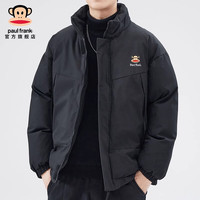 大嘴猴(paul frank)美式潮牌休闲棉服男春秋冬羽袄宽松加绒加厚外套男装新款上身衣服 8808M【官方正品】 【建议130-150斤】