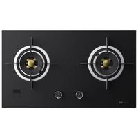 德普 depelec燃气灶灶具D5纳米科技防油污面板台嵌两用燃气灶双边定时5.2kW猛火 【双边定时灶】D5极夜黑-防油污面板 液化气