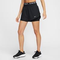 耐克女速干训练二合一短裤夏季NIKE PRO DRI-FIT HJ1205 XL