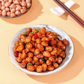 吾谷为伴 白皮花生米 500g 袋装