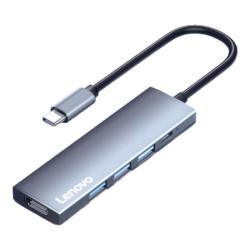 联想 S705 Type-C扩展坞 五合一 0.15m 灰色