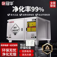 冠华 油烟净化器商用低空排放无烟过环保除烟除味油烟机烧烤净化器商用餐饮饭店