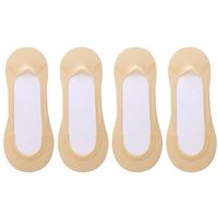 SHIROHATO 诗萝涵朵 女士船袜 b68330225p4 4双装