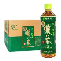 88VIP：伊藤园 茶饮料浓味绿茶无糖解渴茶饮料整箱500ml*15