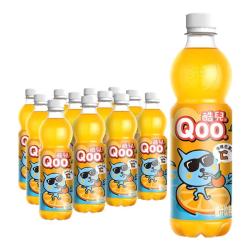 美汁源 可口可乐（Coca-Cola）美汁源酷儿 Qoo 橙味果汁饮料 450ml*12瓶 新老包装随机发货