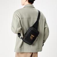 红蜻蜓 RED DRAGONFLY 轻便背包胸包男士斜挎包运动休闲男包时尚撞色小包