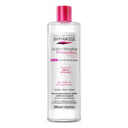 BYPHASSE 温和无刺激卸妆水清洁保湿500ml四合一官方正品旗舰店