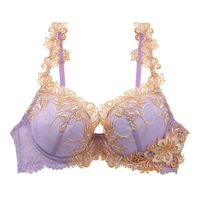 SHIROHATO 诗萝涵朵 TIAM内衣小胸聚拢显大收副乳防下垂重工刺绣性感文胸女03