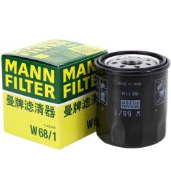 曼牌滤清器 曼牌 W68/1 机油滤清器滤芯