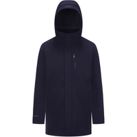 波司登 2590鹅绒羽绒服男短款通勤商务连帽保暖内胆可拆B250244157 青云