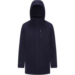 波司登 2590鹅绒羽绒服男短款通勤商务连帽保暖内胆可拆B250244157 青云