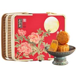 五芳斋 中华4饼2味240克年华月饼礼盒
