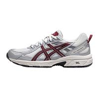 亚瑟士ASICS跑步鞋女鞋网面透气运动鞋越野跑鞋 GEL-VENTURE 6 白色/银色 38