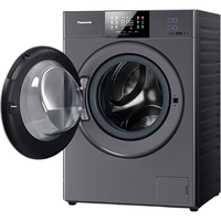 松下洗衣机滚筒全自动10公斤大容量 BLDC变频电机 节能导航  XQG100-E17B 水漩风