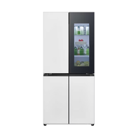 LG F554GWWV8B 风冷无霜变频压缩机 十字对开门冰箱 507L