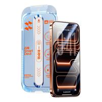 闪魔适用iPhone17Pro钢化膜手机膜苹果17Pro高清防爆抗指纹强化升级听筒防尘膜