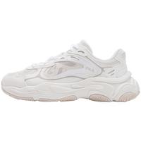 易烊千玺同款FILA斐乐火星4老爹鞋女鞋2025夏季男跑鞋运动鞋 【女】白中白/白沙灰-NB 40