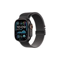 Apple 苹果 Watch Ultra2 智能手表 GPS+蜂窝版 49mm 钛金属黑色表壳 黑色米兰尼斯表带 L
