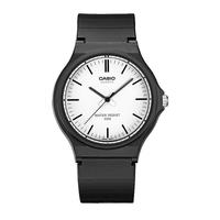 卡西欧(CASIO) 卡西欧CASIO男女手表小黑表学生表简约石英中性表 百搭休闲时尚运动小表盘腕 MW-240-7E 43mm大表盘