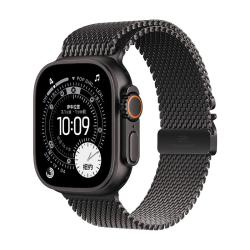 Apple Watch Ultra 3 智能手表 GPS 蜂窝版 49mm 黑色钛金属表壳 黑