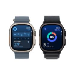Apple Watch Ultra 3 智能手表 GPS 蜂窝版 49mm 原色钛金属表壳 米
