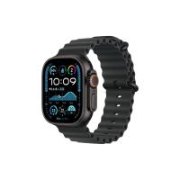 Apple Watch Ultra 2 2024款 智能手表 49mm 蜂窝版 黑色表壳 黑色野径回环表带 M/L