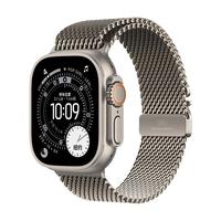 Apple Watch Ultra 3 智能手表 GPS+蜂窝版 49mm 原色钛金属表壳 原色米兰尼斯表带 L