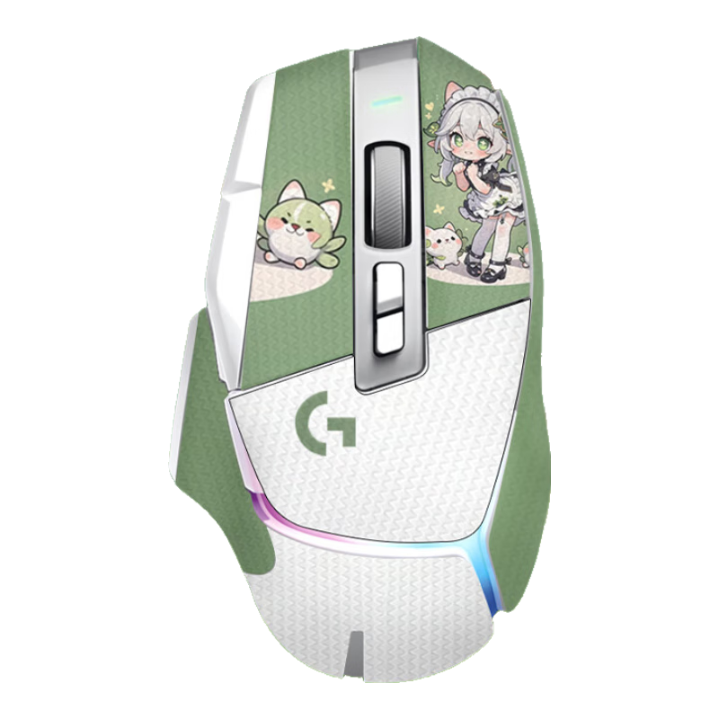 G502 X PLUS白色【纳西妲防滑贴】
