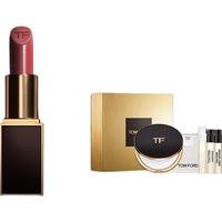 TOM FORD全黑管水感缎光TF口红06欲感裸桃色 唇膏
